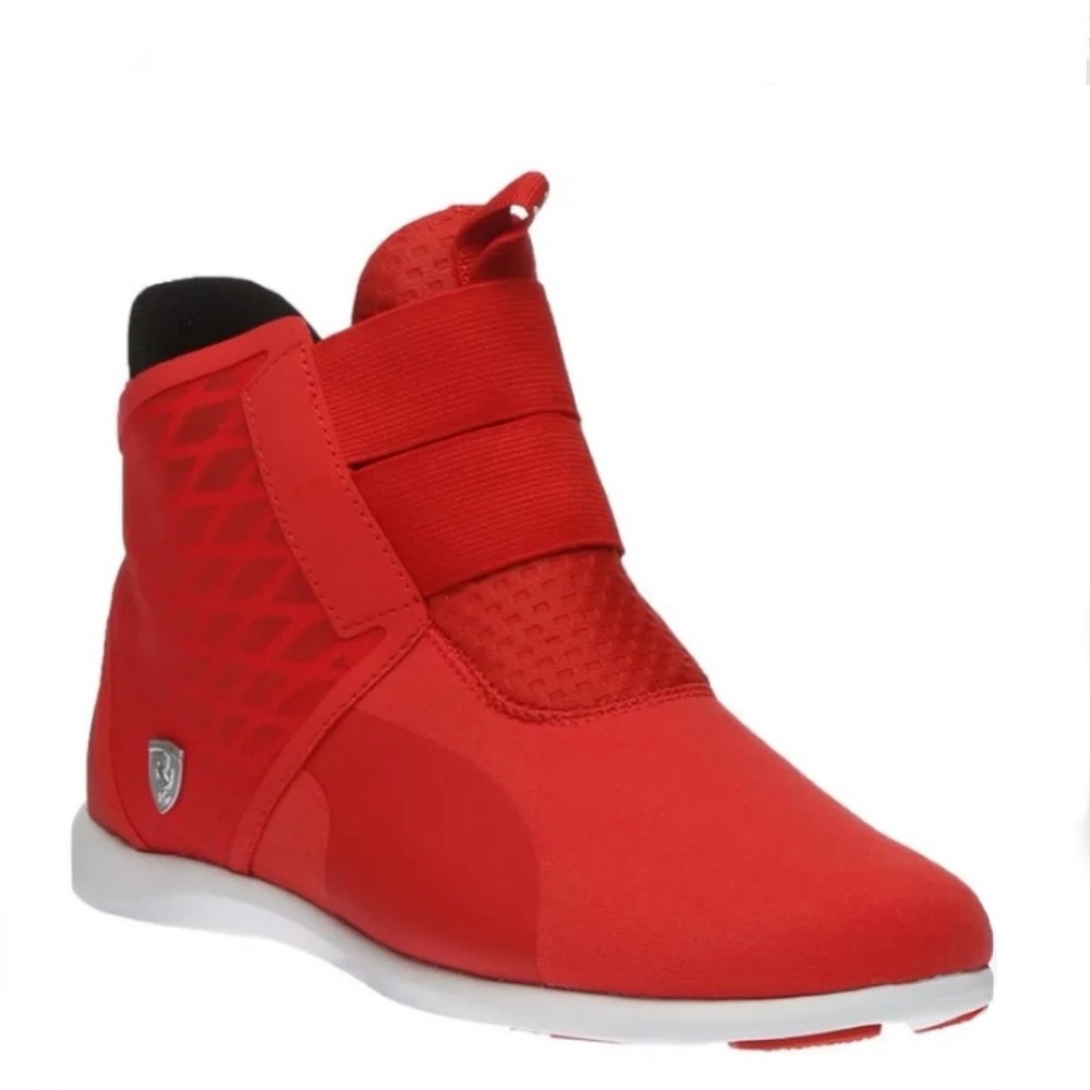Red Puma Hightop Sneakers